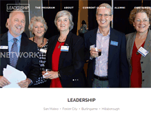 Tablet Screenshot of leadershipprogram.net