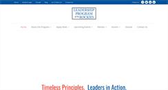 Desktop Screenshot of leadershipprogram.org